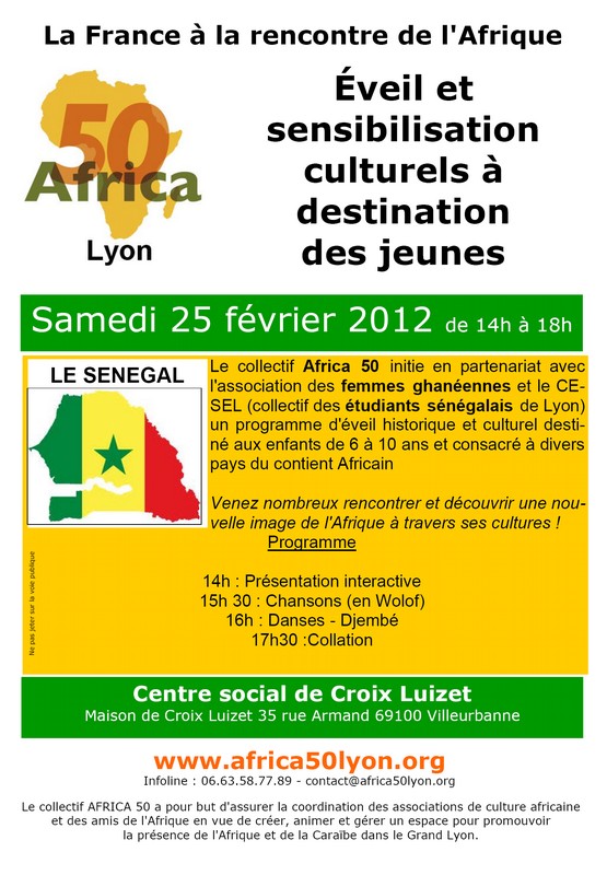 Sensibilisation culturelles vers les jeunes – Sénégal