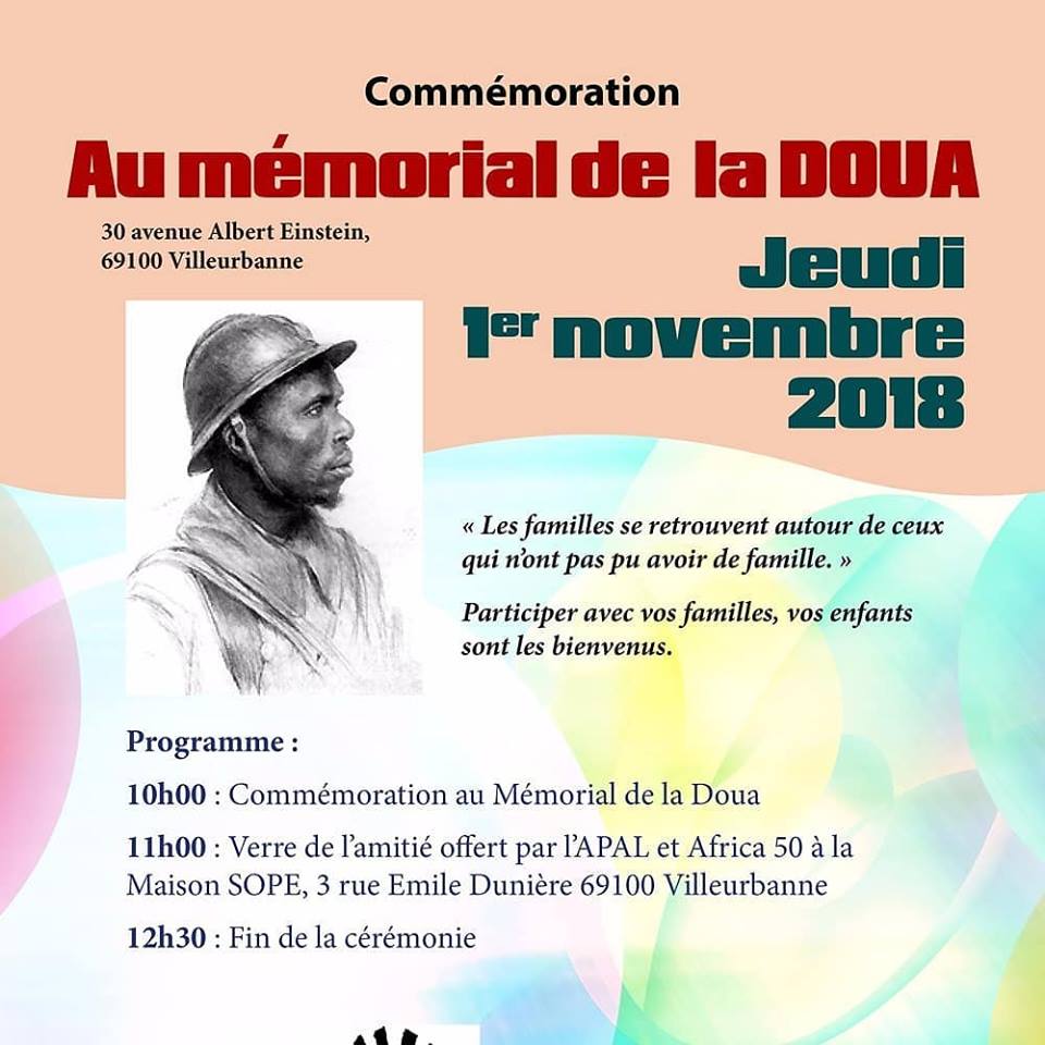 [MEMOIRE] Hommage aux Soldats Africains enterrés à la Nécropole de La Doua le 1er Novembre