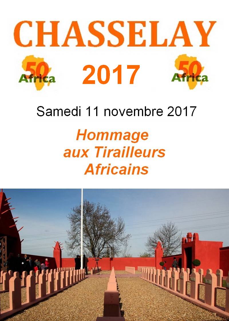 [MEMOIRE] Des hommages seront rendus aux Tirailleurs Africains les 1er et 11 novembre 2017 à La Doua et à Chasselay (69)