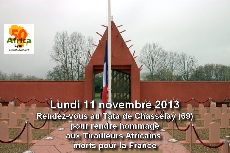 Hommage aux Tirailleurs africains au Tata de Chasselay (69)