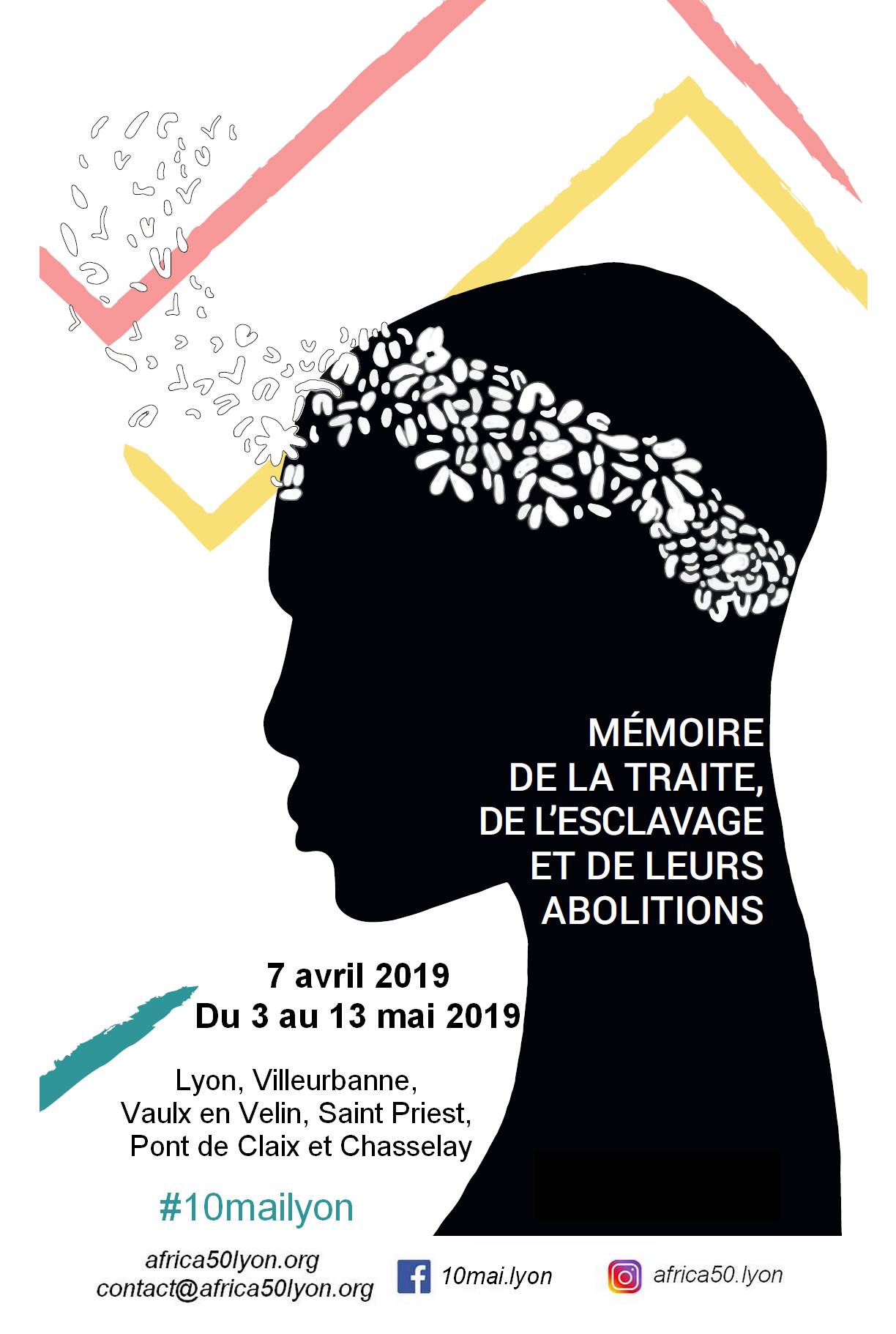 [MEMOIRE] Dizaine de commémoration de l’abolition de l’esclavage 2019 #10mailyon – Le programme