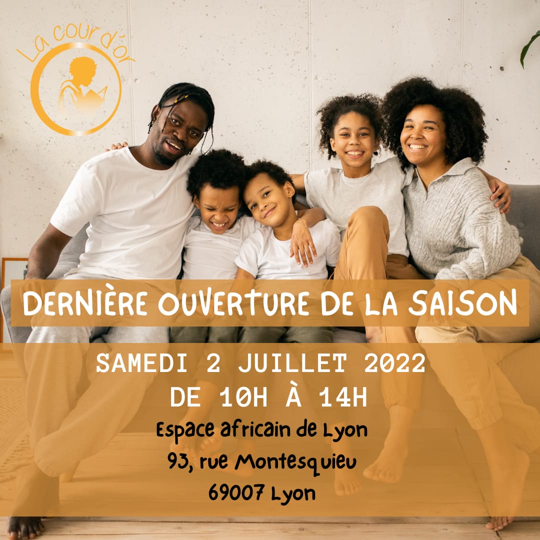 [ENFANTS] Ouverture de la COUR d’OR la bibliothèque de la diversité culturelle dans la littérature jeunesse « Goûter offert » à Lyon samedi 2 juillet 2022